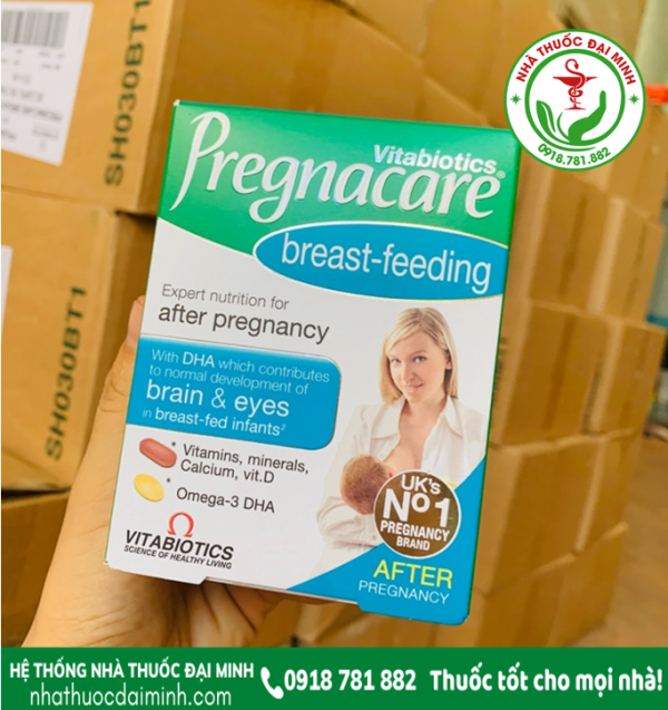 PREGNACARE BREAST-FEEDING - VITAMIN TỔNG HỢP CHO MẸ SAU SINH - Hình ảnh 3