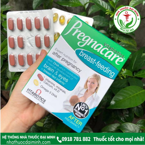 PREGNACARE BREAST-FEEDING - VITAMIN TỔNG HỢP CHO MẸ SAU SINH - Hình ảnh 2