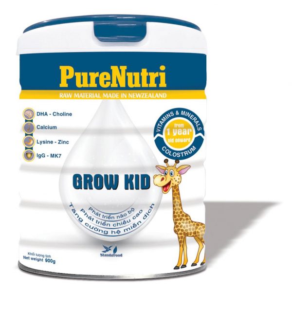 SỮA PURENUTRI GROW KID - SẢN PHẨM DINH DƯỠNG ĐẶC BIỆT DÀNH CHO TRẺ TỪ 1 TUỔI TRỞ LÊN - Hình ảnh 2