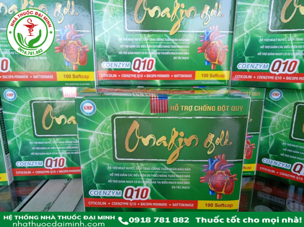 ONAGIN GOLD - VIÊN UỐNG PHÒNG ĐỘT QUỴ - Hình ảnh 4