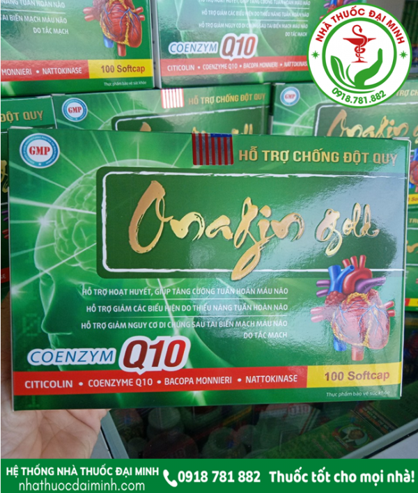 ONAGIN GOLD - VIÊN UỐNG PHÒNG ĐỘT QUỴ - Hình ảnh 2