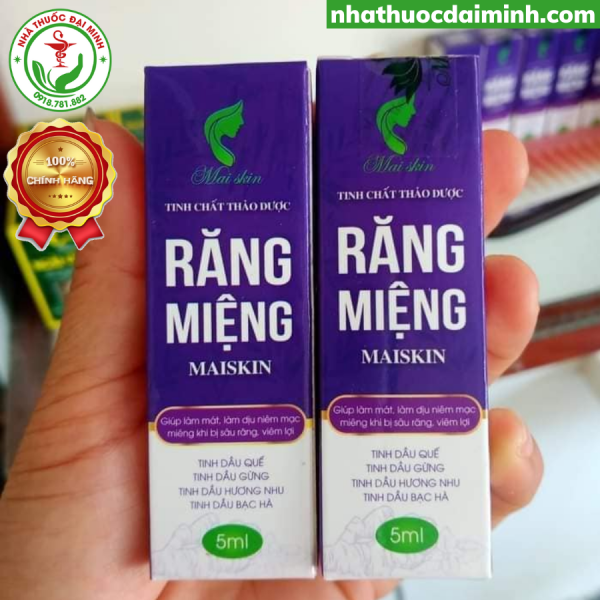 Tinh Dầu Răng Miệng, Tinh Chất Sâu Răng Miệng Maiskin