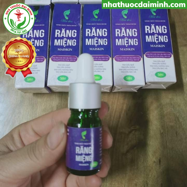 Tinh Dầu Răng Miệng, Tinh Chất Sâu Răng Miệng Maiskin - Hình ảnh 2