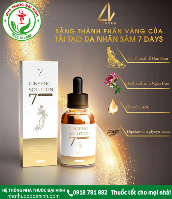 SERUM TÁI TẠO DA SÂM NGỌC LINH DR LACIR