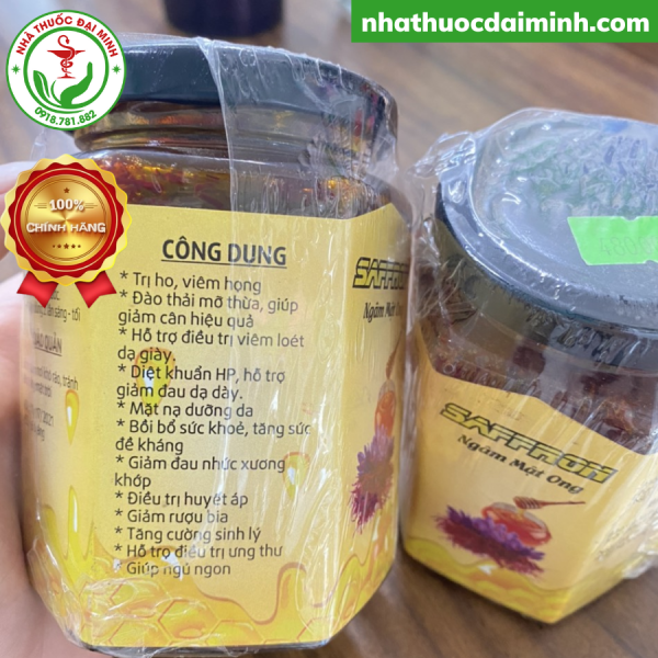 Saffron Ngâm Mật Ong - Mật Ong Nhụy Hoa Nghệ Tây - Hình ảnh 3