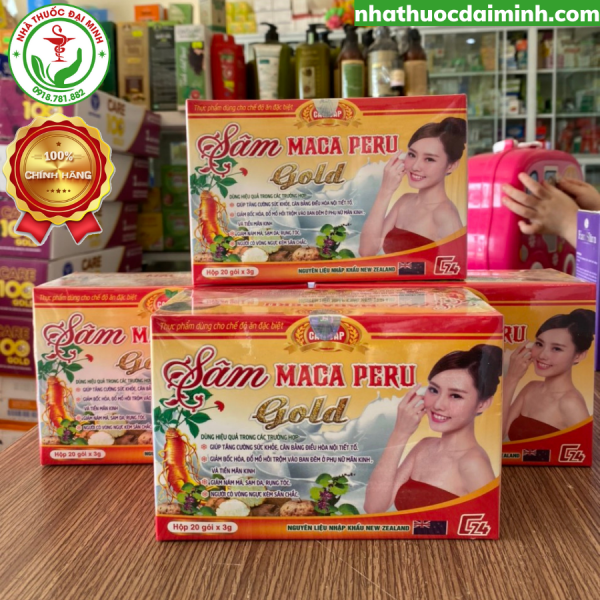 Sâm Maca Peru Gold - Cân Bằng Nội Tiết Nữ (Hàng chính hãng) - Hình ảnh 2