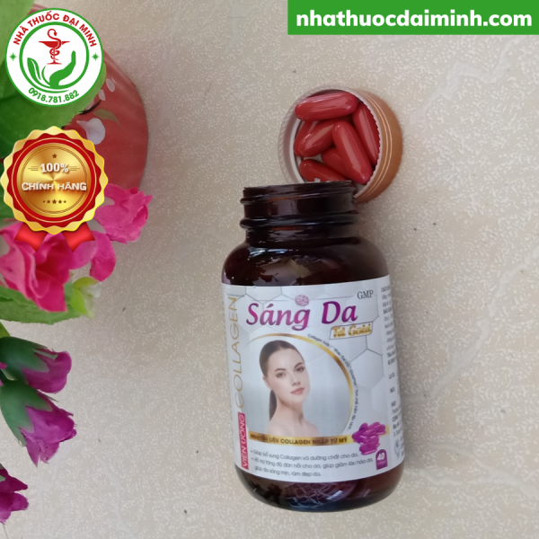 VIÊN UỐNG COLLAGEN SÁNG DA TD GOLD - LÀM ĐẸP DA TRẮNG SÁNG - - Hình ảnh 2