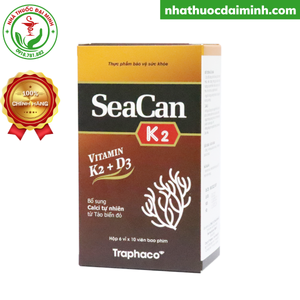 SEACAN K2 – BỔ SUNG CALCI TỰ NHIÊN -