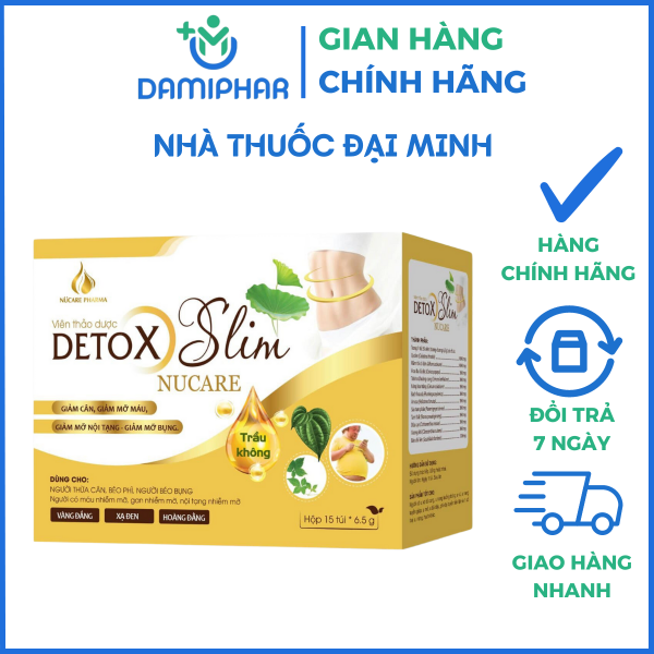 Trà Giảm Cân Slim Nucare Hộp 15 Gói - Hỗ Trợ Giảm Cân, Giảm Mỡ Máu - Hình ảnh 2