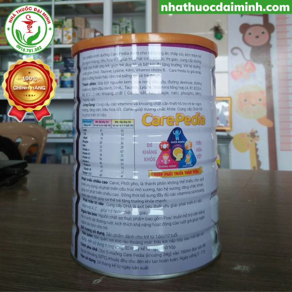 Sữa Bột Vitanutri Care Pedia Lon 900g - Dành Cho Trẻ Biếng Ăn, Suy Dinh Dưỡng, Thấp Còi - Hình ảnh 2