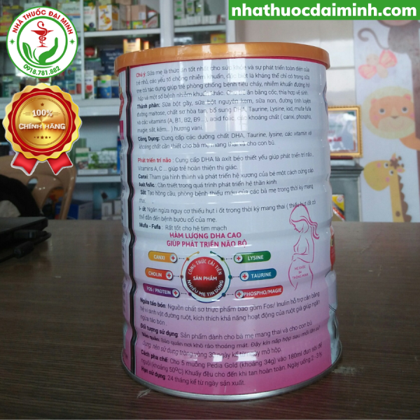 Sữa Bầu Vitanutri Mama Lon 900g - Dinh Dưỡng Cho Bà Mẹ Mang Thai Và Cho Con Bú - Hình ảnh 2