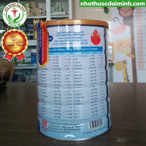 Sữa Bột Vitanutri Gain Sure Lon 900g - Sữa Tăng Cân Dành Cho Người Gầy, Người Ăn Uống Kém - Hình ảnh 2