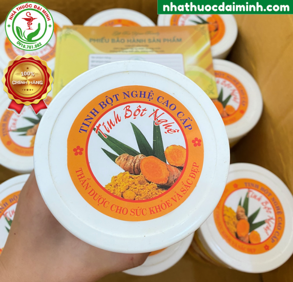 Tinh Bột Nghệ Nguyên Chất Cao Cấp 500g - Hình ảnh 2