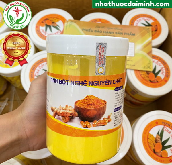 Tinh Bột Nghệ Nguyên Chất Cao Cấp 500g