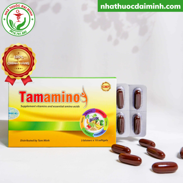 VITAMIN TỔNG HỢP TAMAMINO HỘP 30 VIÊN -