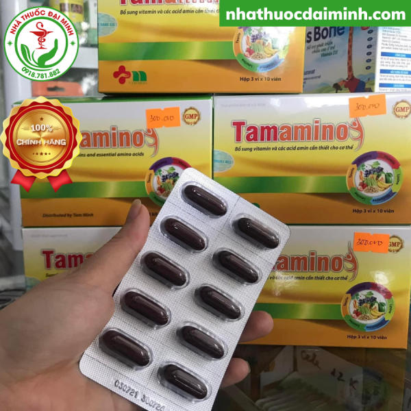 VITAMIN TỔNG HỢP TAMAMINO HỘP 30 VIÊN - - Hình ảnh 2