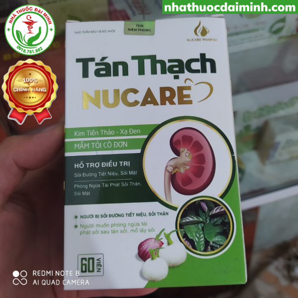 An Thạch Nucare Hộp 60 Viên - Hình ảnh 7