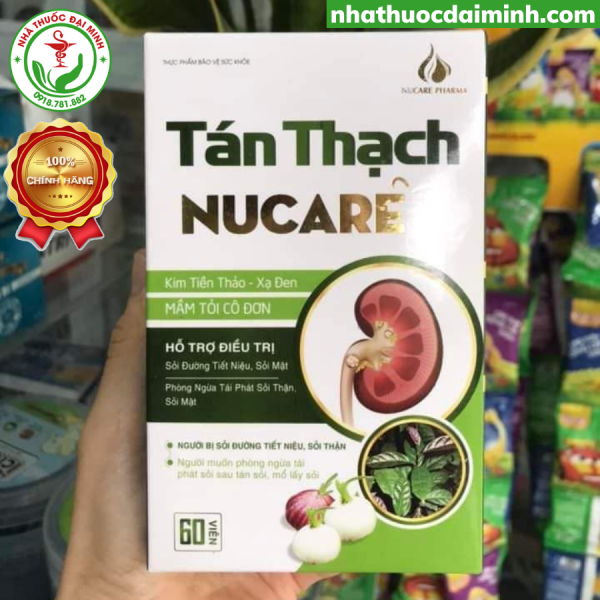 An Thạch Nucare Hộp 60 Viên - Hình ảnh 6