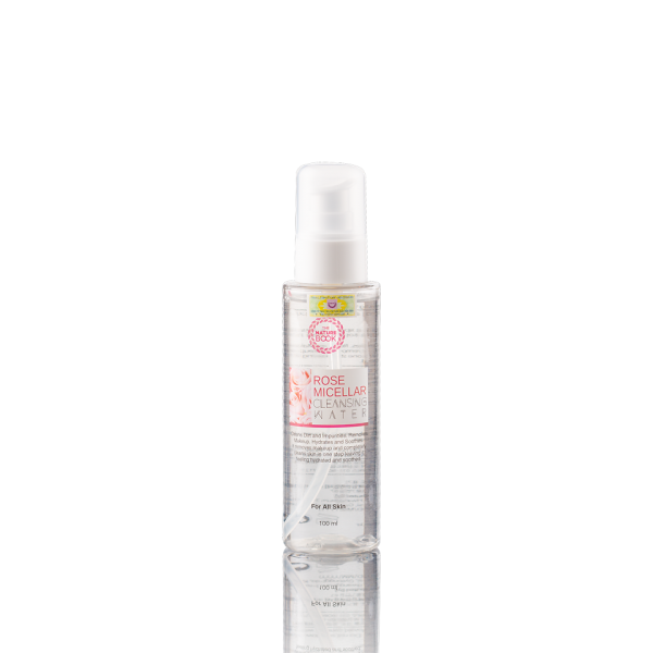 Tẩy trang micellar thế hệ mới 100ml The Nature Book - Rose Micellar Cleansing Water