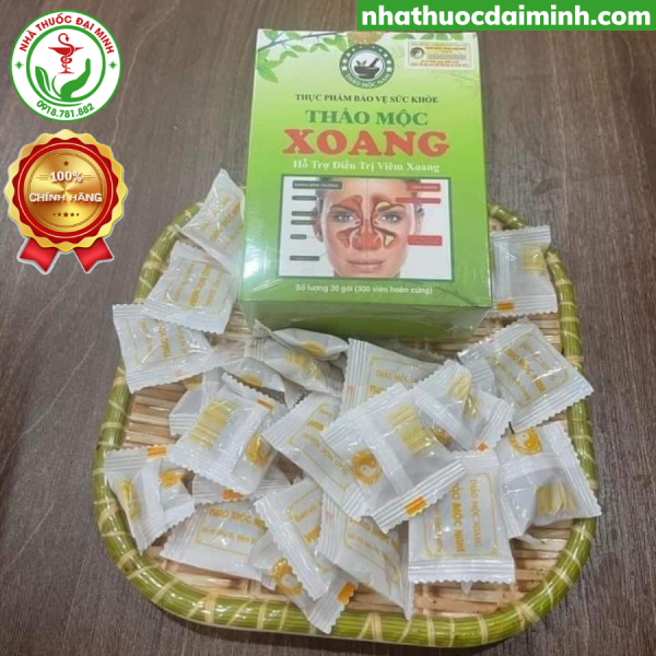 Viên Xoang Thảo Mộc Nam Hộp 30 Gói - Thảo Mộc Xoang - Hình ảnh 2