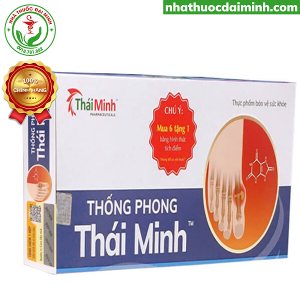 Thống Phong Thái Minh Hộp 20 Viên - Hỗ Trợ Bệnh Gout - Hình ảnh 2