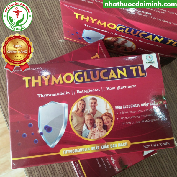 Viên Uống Tăng Đề Kháng Thymoglucan TL - Hình ảnh 2