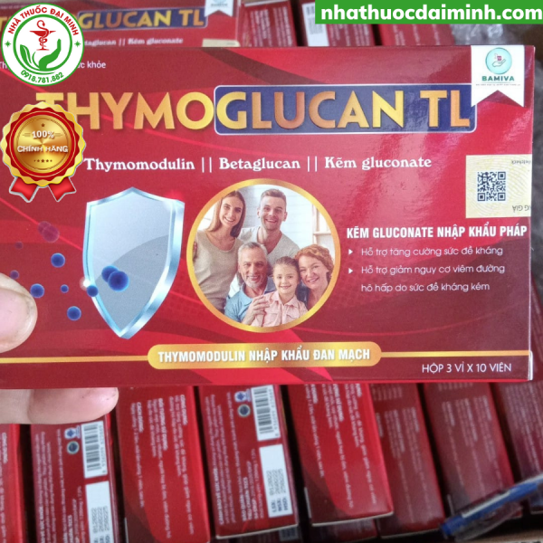 Viên Uống Tăng Đề Kháng Thymoglucan TL - Hình ảnh 4