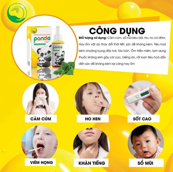 Tinh Dầu Húng Chanh Panda Thanh Mộc Hương 30ml - - Hình ảnh 5