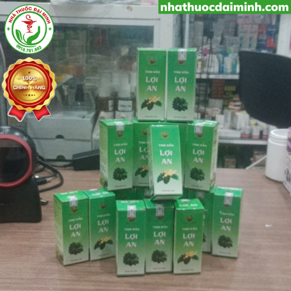 Tinh Dầu Lợi An 20ml - Giảm Ho Đờm, Nghẹt Mũi, Khò Khè - - Hình ảnh 5