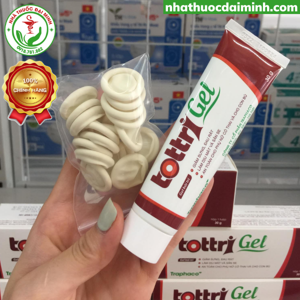 Gel Bôi Trĩ Tottri Gel 30g - Hình ảnh 3