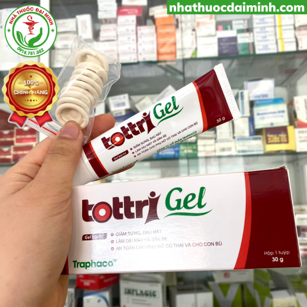 Gel Bôi Trĩ Tottri Gel 30g