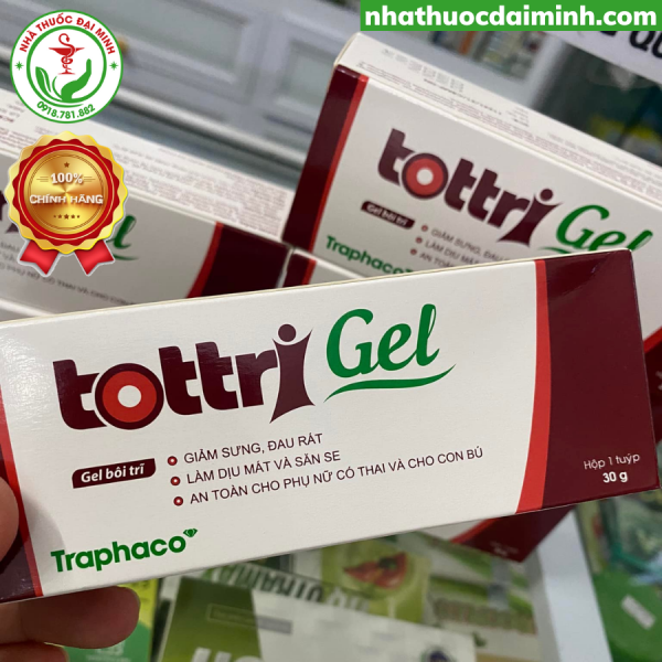 Gel Bôi Trĩ Tottri Gel 30g - Hình ảnh 2