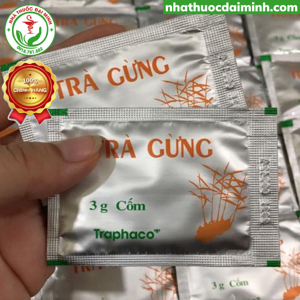 Trà Gừng Traphaco bổ huyết, bổ can thận (3g x 10 gói) - Hình ảnh 3