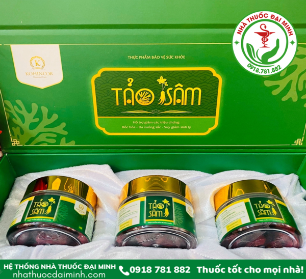 VIÊN UỐNG TẢO SÂM KOHINOOR - TRẮNG DA, SẠCH NÁM