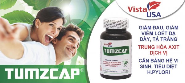 TUMZCAP - GIẢM ĐAU, GIẢM VIÊM LOÉT DẠ DÀY, TÁ TRÀNG - Hình ảnh 4