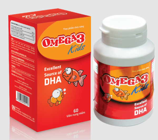 OMEGA 3 KIDS - BỔ NÃO, BỔ MẮT DÀNH CHO TRẺ