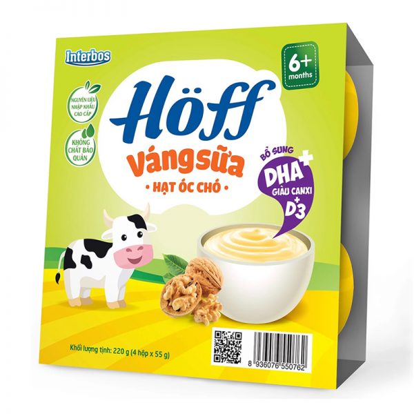 VÁNG SỮA HOFF HẠT ÓC CHÓ