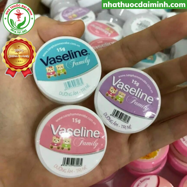 Kem nẻ Vaseline Family - Còn hàng,Hũ 15g