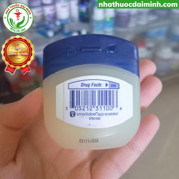 Sáp Dưỡng Vaseline Đa Năng Original Healing Jelly 49g - Còn hàng - Hình ảnh 3