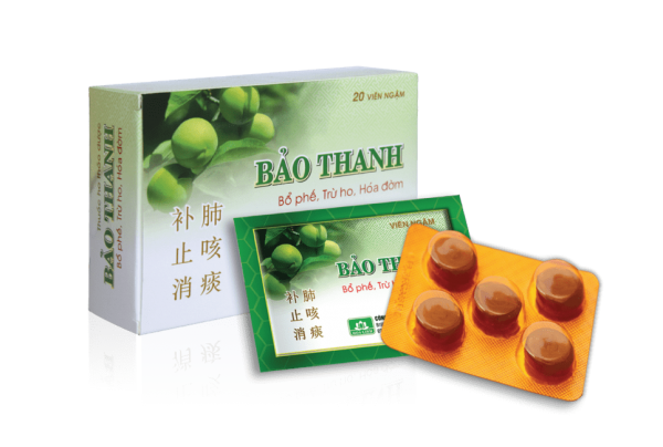 VIÊN NGẬM BẢO THANH - BỔ PHẾ TRỪ HO HÓA ĐỜM