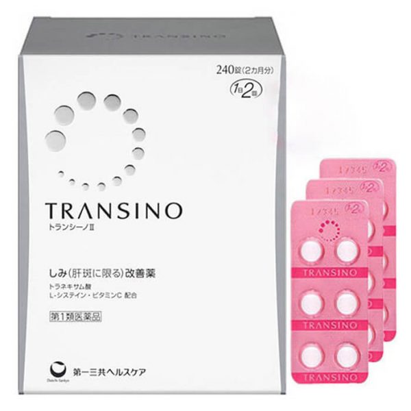 VIÊN UỐNG TRỊ NÁM TRANSINO WHITENING NHẬT BẢN – NÁM, TÀN NHANG, CHÀM VÀ THẬM CHÍ CẢ ĐỒI MỒI