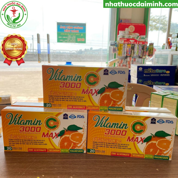 Vitamin C 3000 Max Plus - Bổ Sung Vitamin C, Tăng Sức Đề Kháng - Hình ảnh 4