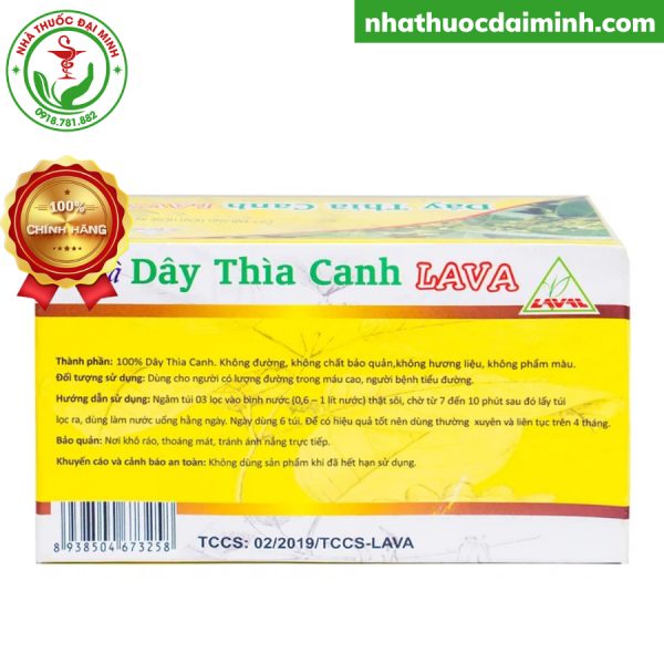 Trà Dây Thìa Canh Hộp 30 Túi - Hỗ Trợ Bệnh Tiểu Đường - Hình ảnh 2