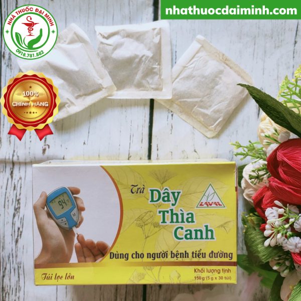 Trà Dây Thìa Canh Hộp 30 Túi - Hỗ Trợ Bệnh Tiểu Đường - Hình ảnh 7