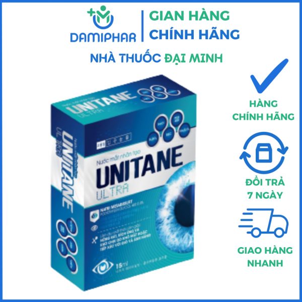 Nước Mắt Nhân Tạo UNITANE ULTRA Lọ 15ml