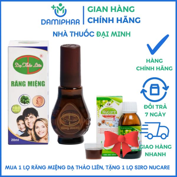 Răng Miệng Dạ Thảo Liên Lọ 5ml - Hỗ Trợ Giảm Sâu Răng, Nhiệt Miệng, Sún Răng - Hình ảnh 2