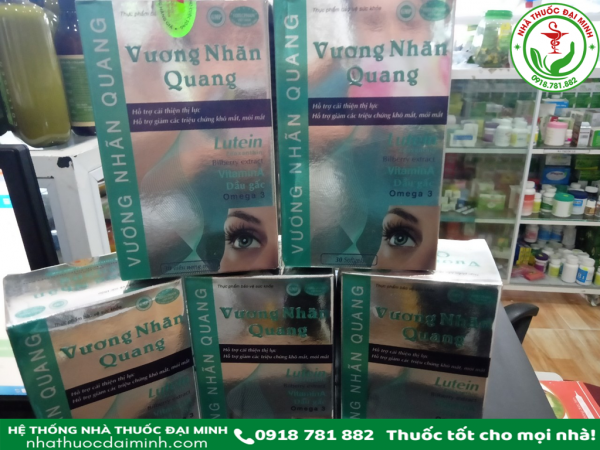 VƯƠNG NHÃN QUANG - HỖ TRỢ CHĂM SÓC MẮT NGÀY CÀNG TINH ANH VÀ SÁNG NGỜI - Hình ảnh 2