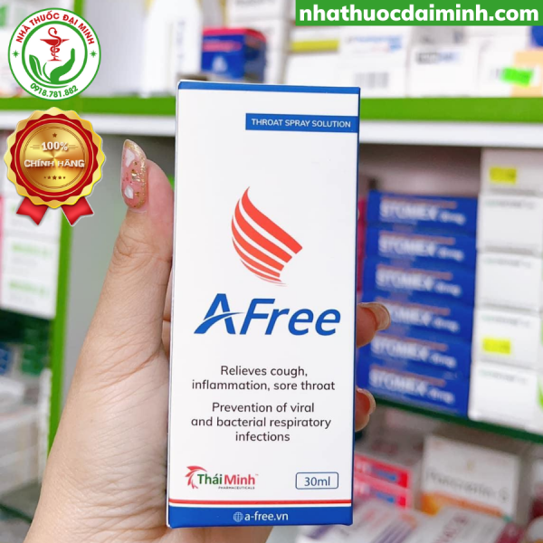 Xịt Họng AFree Thái Minh 30ml - Hình ảnh 4