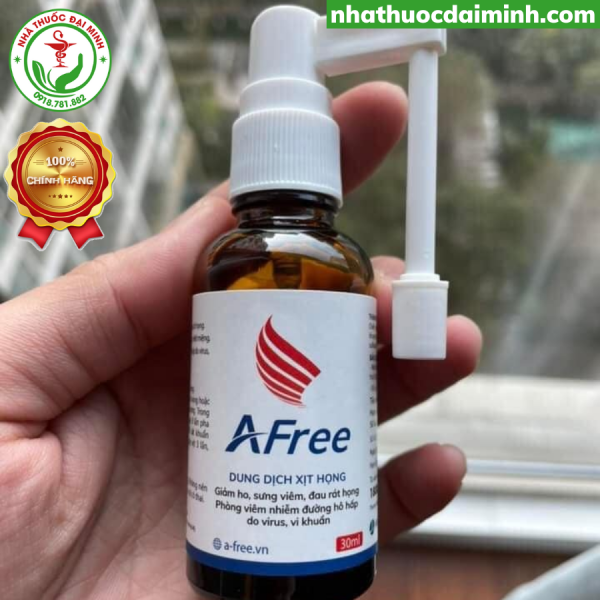 Xịt Họng AFree Thái Minh 30ml - Hình ảnh 3