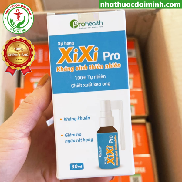 XỊT HỌNG XIXI PRO LỌ 30ML